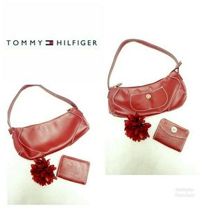 Tommy Hilfiger Mini Cranberry Bag & Coin Purse 👛